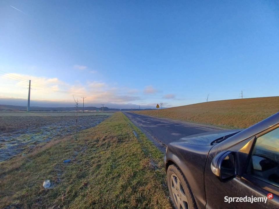Działka budowlana drodze asfaltowej Sośnica