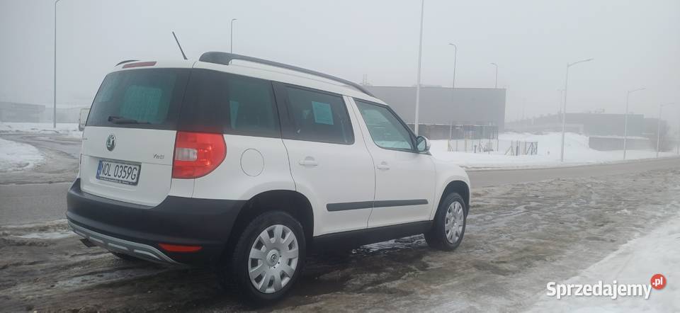 Skoda Yeti 12 benz Rok produkcji 2013 Ełk sprzedam