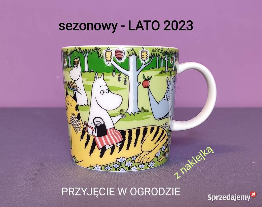 Muminki KUBEK Moomin Arabia Finland LATO 2023 Jasień
