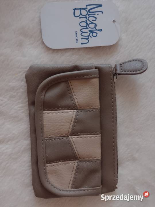 Skórzany portfel z Londynuportfelik portmonetka Kraków