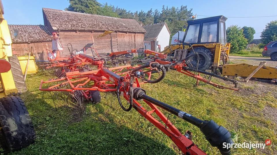 Zgrabiarka Kuhn GA6632 Fella TS1500 nieuszkodzony Wierzchowiska Drugie