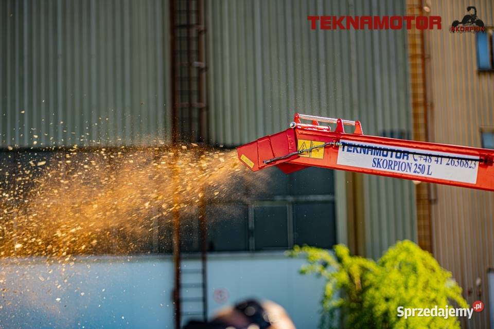 Teknamotor rębak tarczowy Skorpion 250L Diesel Ostrowiec Świętokrzyski