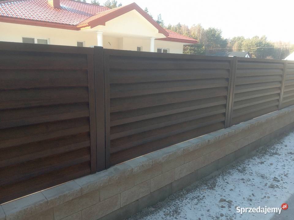Ogrodzenia nowoczesne Ogrodzenia i bramy Dębica usługi budowlane