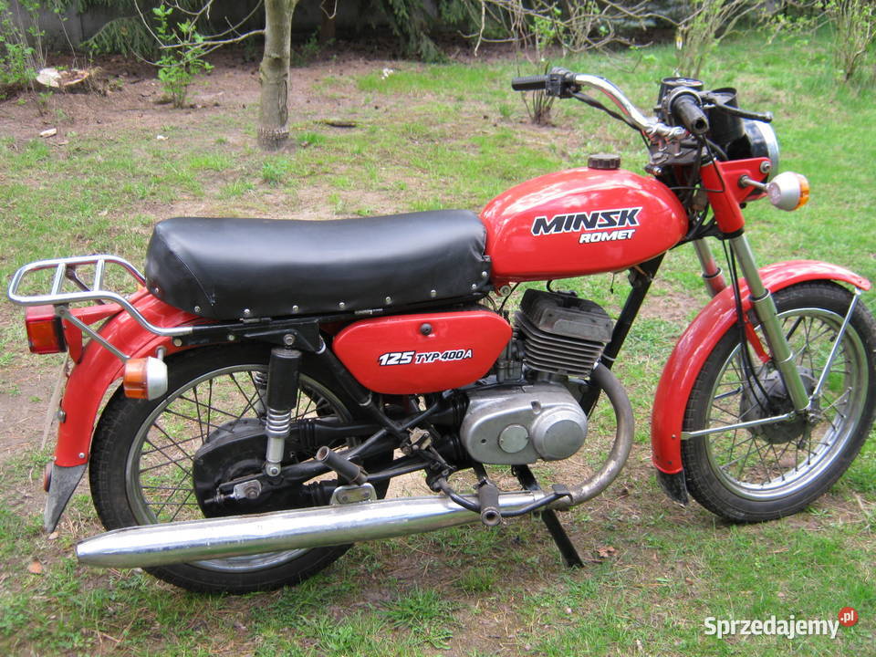 Motocykl Mińsk 400 125 100km