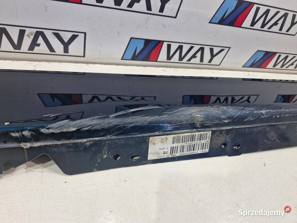 BMW F20 OSŁONA NAKŁADKA LISTWA PROGOWA PRAWA B38 osobowe