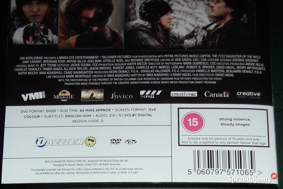 Film Daughter of the Wolf DVD ANG Gina Carano DVD