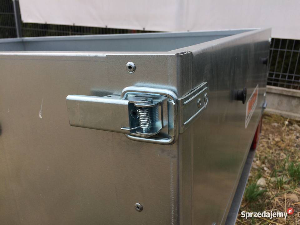 Przyczepka NEPTUN przyczepa 145x98 pod ciągnik Przyczepy i naczepy Piła