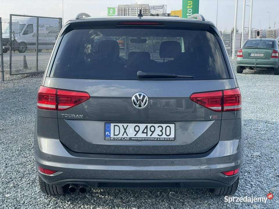 Volkswagen Touran 14 TSI 150 2017r ACC Front dolnośląskie sprzedam