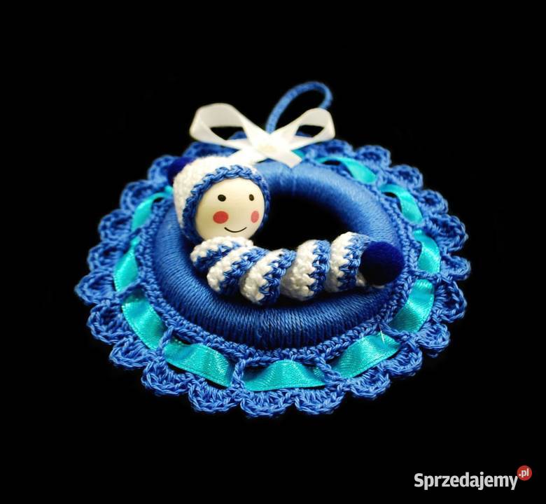 Zawieszka ozdoba szydełkowa na choinkę 10 Z177 Kluczbork