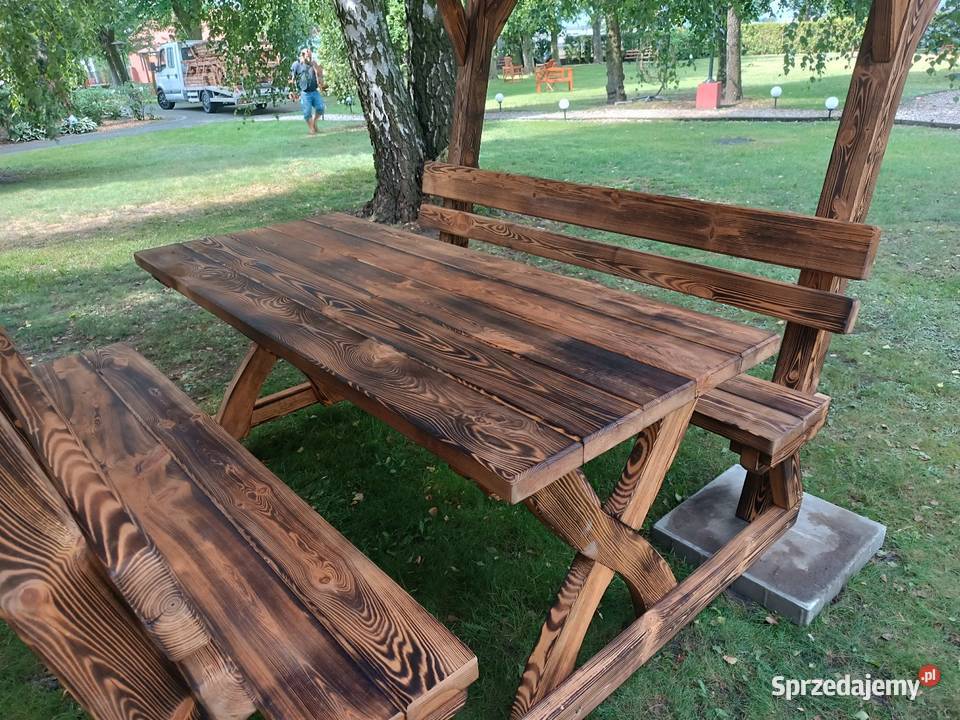 Komplet ogrodowy zadaszony sprzedam