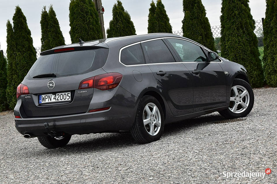 Opel Astra 14T 140 Alu Navi Kamera Gwarancja J szary Astra Nowe Kucice