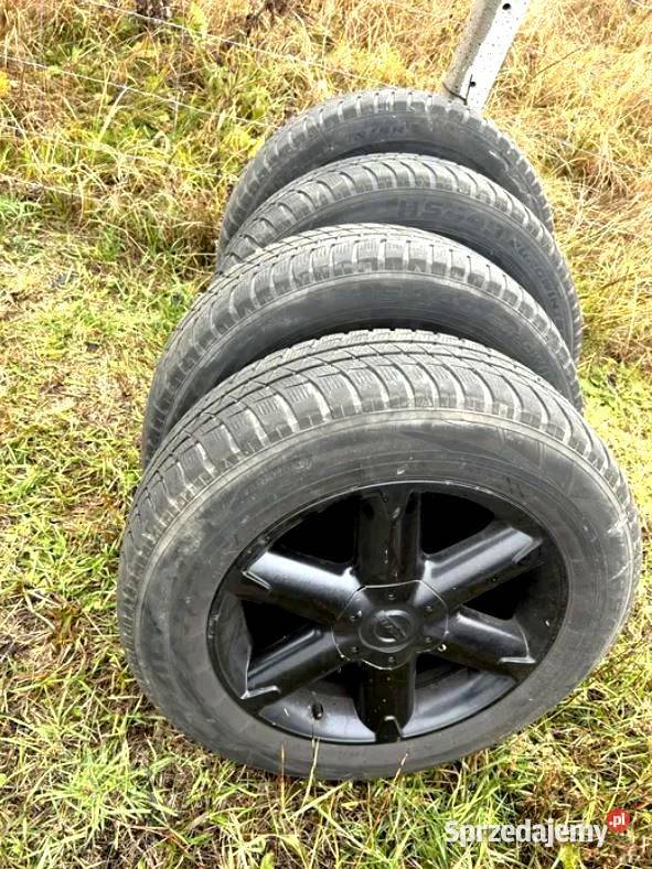 4 x KOŁA OPONY ALUFELGI FALKEN 225 65 R18 NISSAN Białystok sprzedam