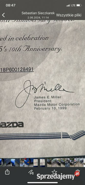 Mazda MX5 18 140 koni 6 biegowa skrzynia Torsen Poznań