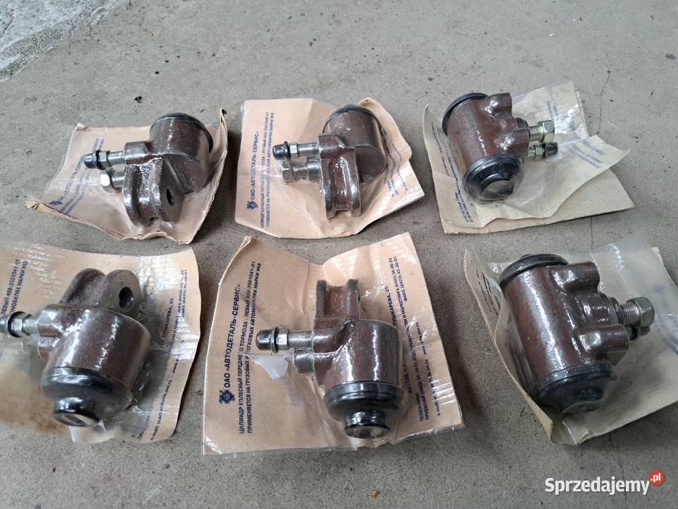 Cylinderki hamulcowe symbol Wwa M20 Uaz Zil Gaz osobowe Cylinderki Leszno sprzedam