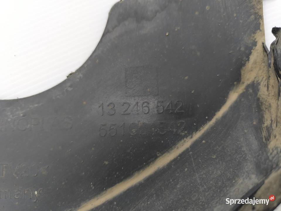 SPOILER NAKŁADKA ZDERZAKA TYŁ POD HAK OPEL wielkopolskie