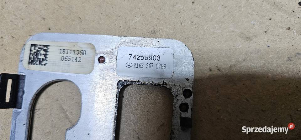 Ramka dekor wybieraka mercedes w163 a1632670788 osobowe