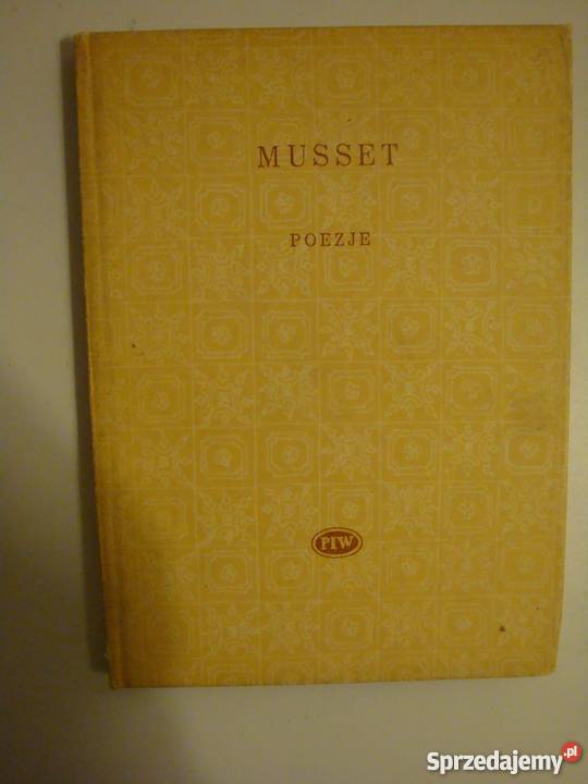 POEZJE ALFRED DE MUSSET Płock