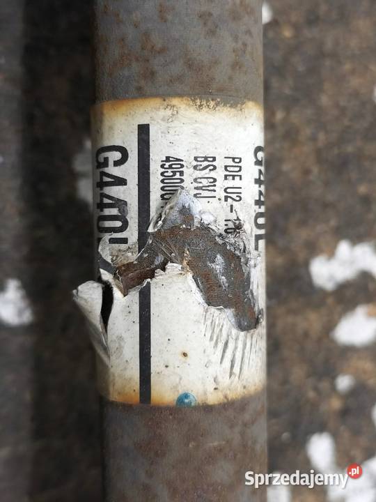 PÓŁOŚ LEWY PRZÓD 16 CRDI 115 49500G4400 Hyundai świętokrzyskie