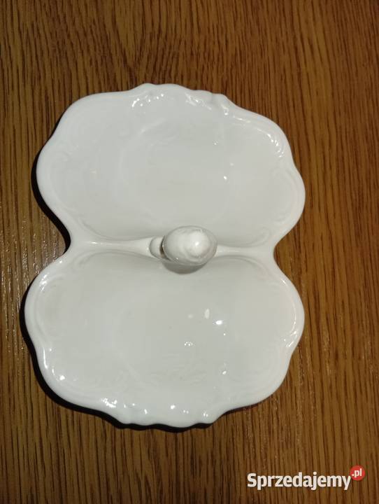 Porcelana Wałbrzych fason Fryderyka Biały dolnośląskie Węgliniec