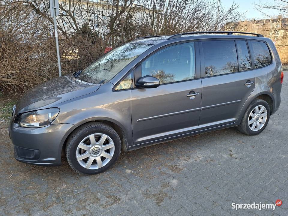 VOLKSWAGEN TOURAN 201011r 16tdi 7 osób klima Wrocław