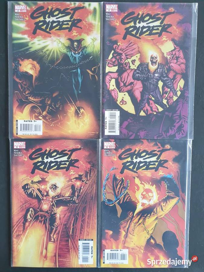 Ghost Rider kolekcja 20 oryginalnych komiksów Amerykańskie Komiksy Gdynia