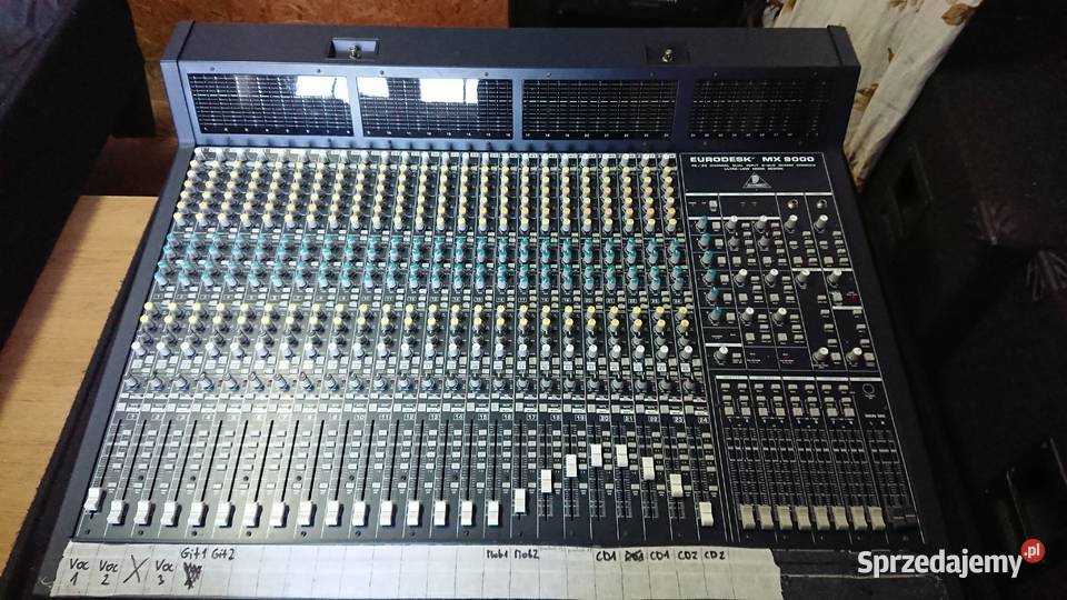 Mikser Behringer MX9000 Eurodesk stan idealny Sprzęt estradowy, studyjny i DJ-ski małopolskie Wadowice