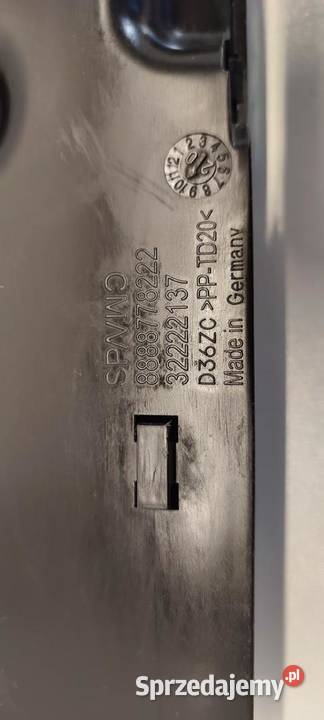 VOLVO XC40 DOLOT POWIETRZA 32222137 Przewody powietrza