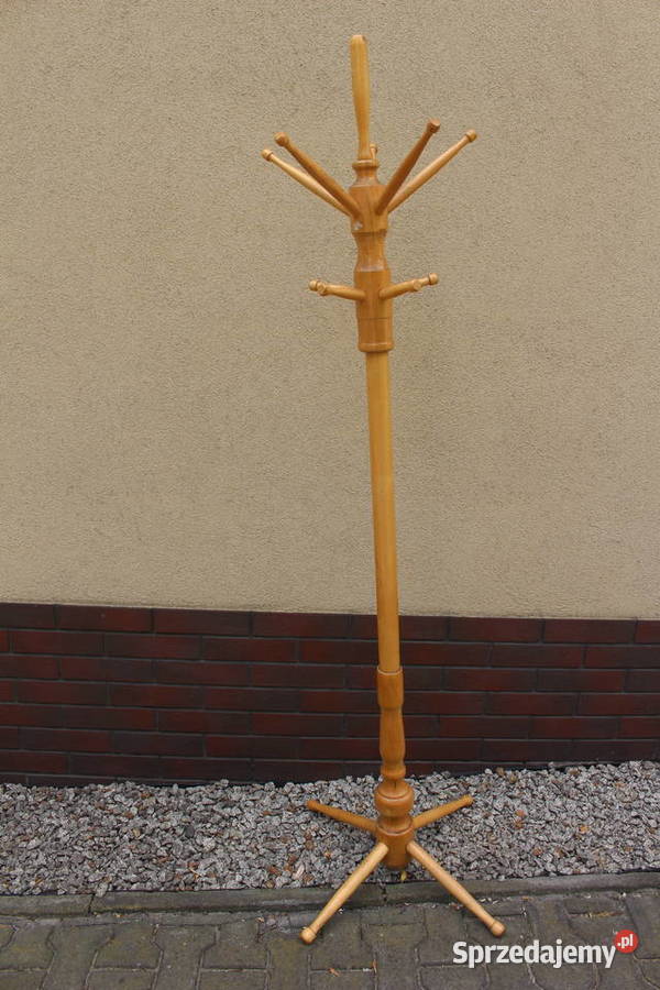 stary drewniany wieszak Kalisz