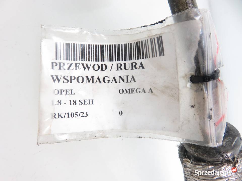 PRZEWÓD WSPOMAGANIA OPEL OMEGA A 18 18 SEH Przewody układu wspomagania