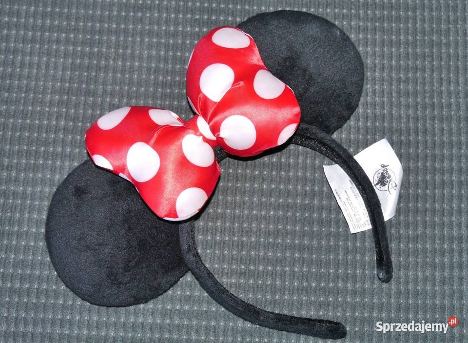 Disney Minnie Mouse cudna opaska kokarda Wrocław sprzedam