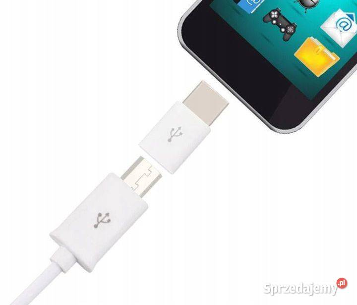 ADAPTER MICRO USB DO USBC 31 TYPC PRZEJŚCIÓWKA