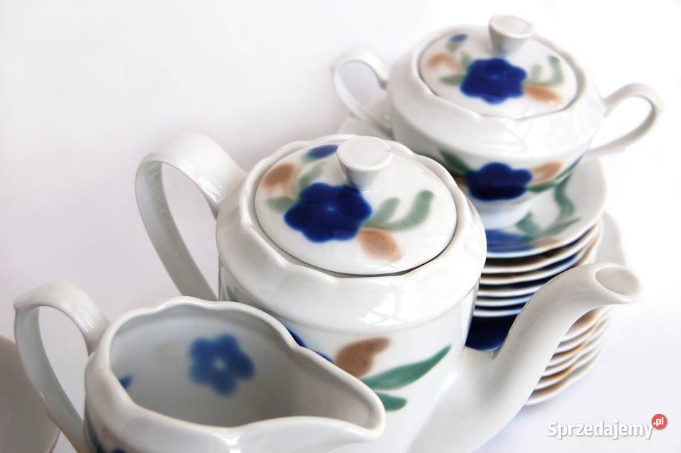 Porcelana Ćmielów Feston serwis do kawy ręcznie Dom i Ogród lubelskie Lublin sprzedam