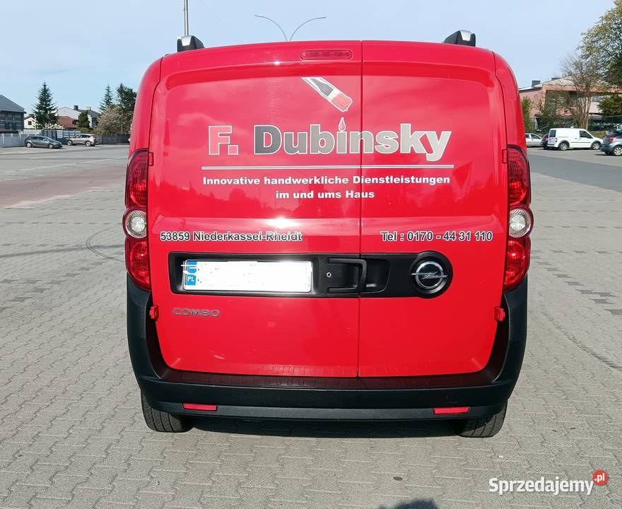 Opel Combo D 14 L1H1 van ciężarowy z Niemiec benzyna Kłobuck