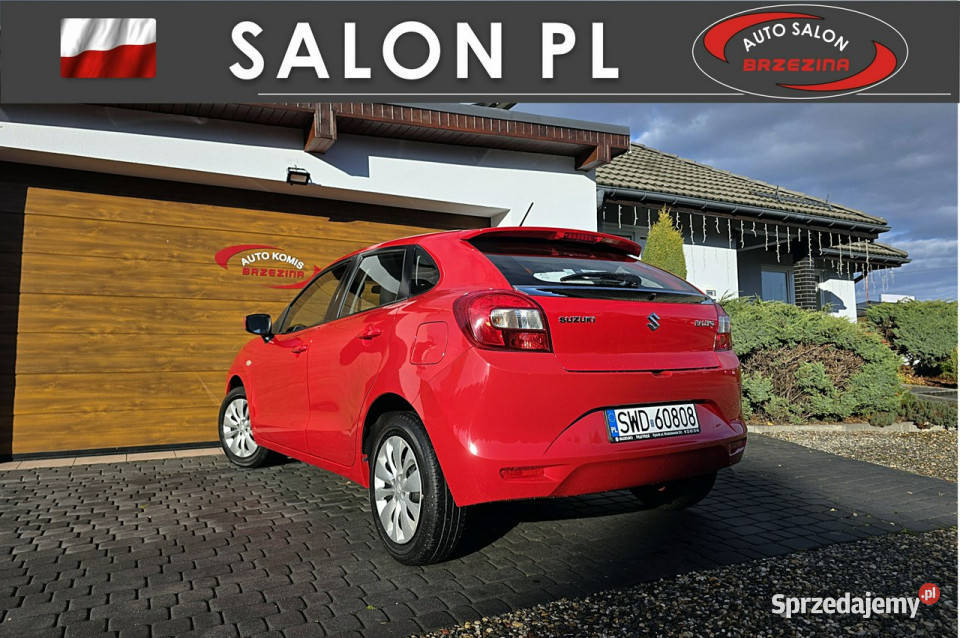 Suzuki Baleno serwis ASO krajowy bezwypadkowy