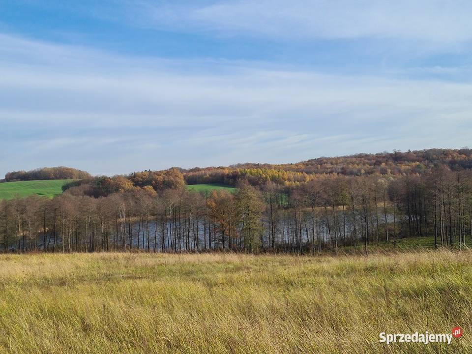 Tania działka budowlana jeziorem budowlana Tejstymy