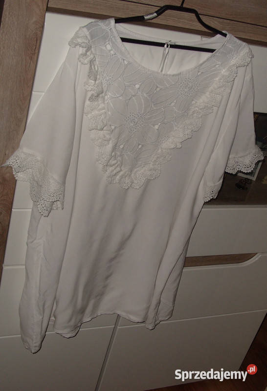 NOWA duża elegancka bluzka hafty VH r xxl xxxl Rawicz
