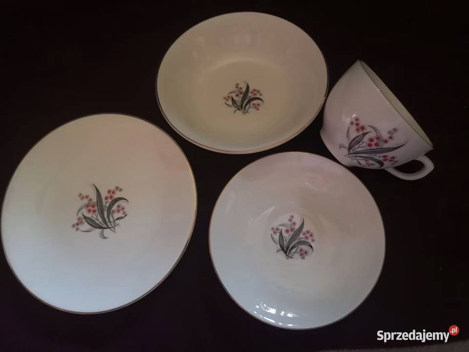 Filiżanka z talerzykiem Wedgwood Co Made in Porcelana i szkło Gdańsk sprzedam