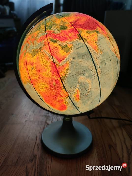Lampka globus podświetlany ozdoba mazowieckie Warszawa
