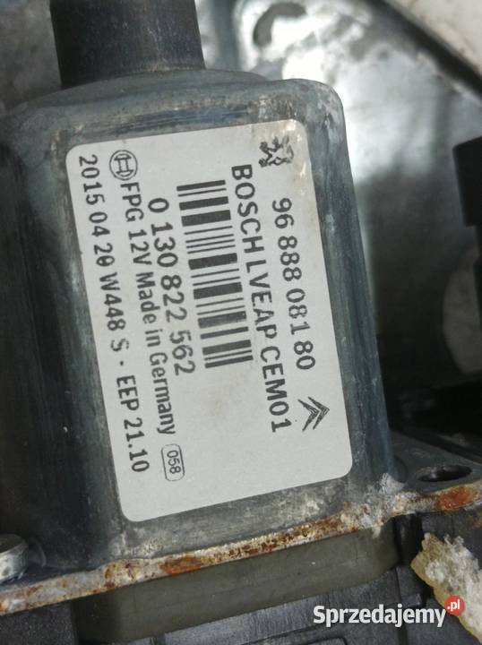 MECHANIZM SZYBY PRAWY PRZÓD 9686618080 Peugeot sprzedam