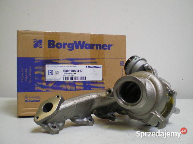 Turbosprężarka BorgWarner KKK 53039700417 Turbosprężarki