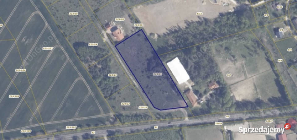 Działka 22321 w miejscowości Warcz rolna