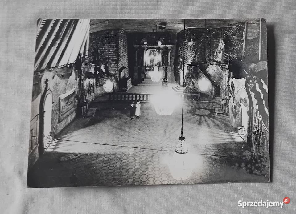 Pocztówka Wieliczka kaplica Św Kingi w kopalni Koźminek sprzedam