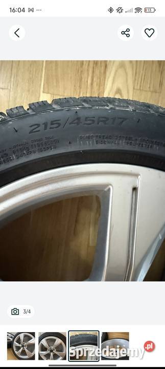 Koła felgi Opony Audi Nowe Hankook 17 małopolskie Rzemiędzice sprzedam