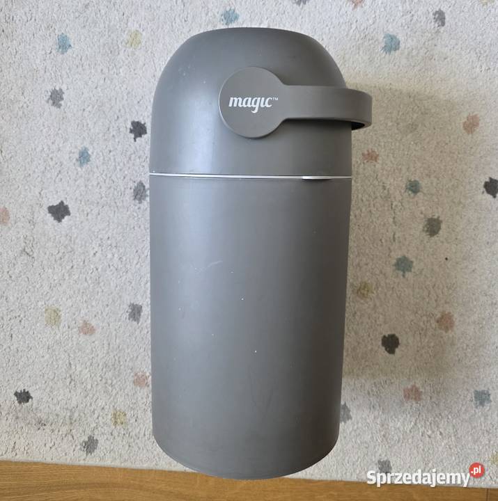 Magic Kosz na zużyte pieluchy grafitowy Pozostałe wielkopolskie