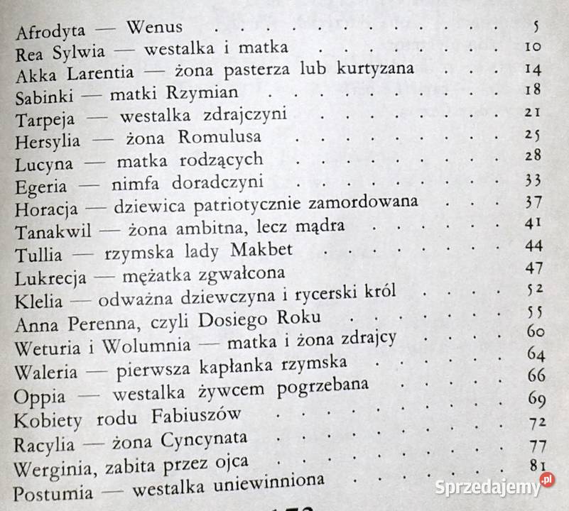 Rzymianki Aleksander Krawczuk Chełm sprzedam