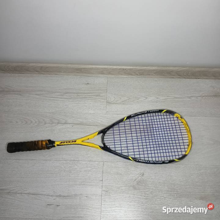 rakieta do squasha DUNLOP 135g uszkodzona rama Zabrze sprzedam