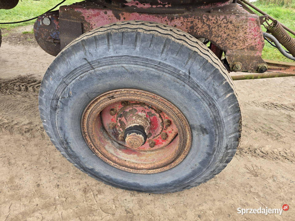 BEZ CENY MINIMALNEJ Przyczepa wywrotka 8 ton Drężewo