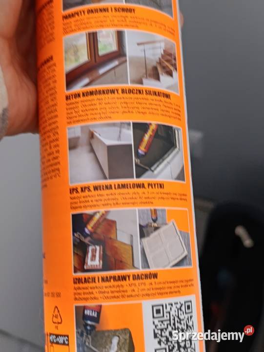 klej szybki pianoklej 60 sekund Poznań