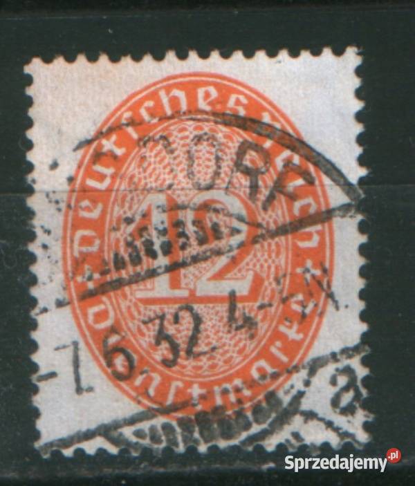 DR Dopł Mi 129 kas 1931 Filatelistyka Gliwice