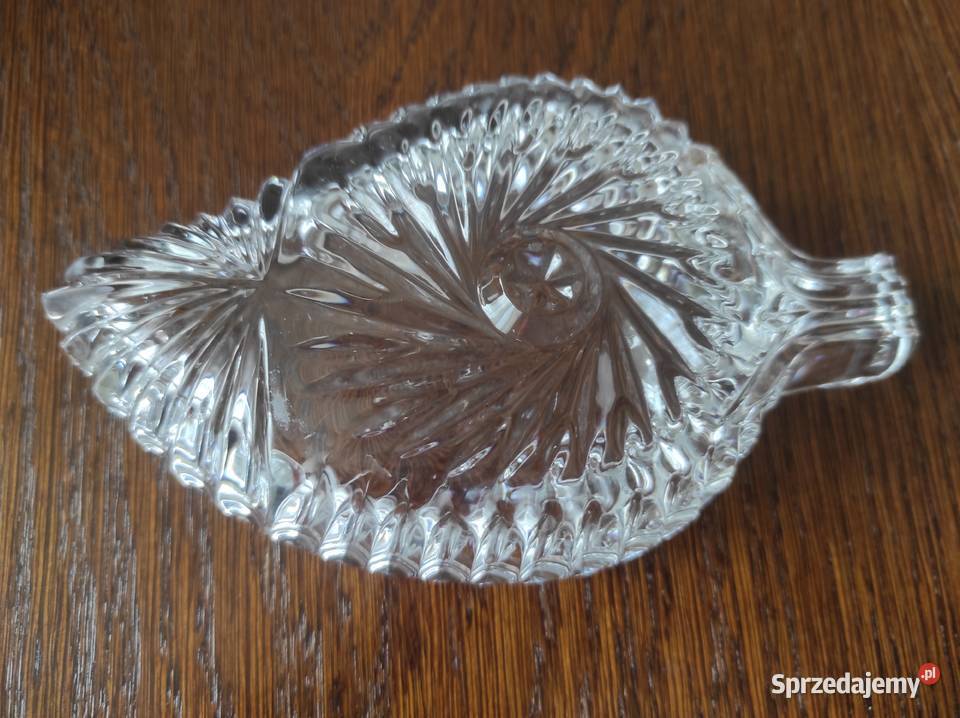 Popielnica kryształowa stare szkło PRL Białystok sprzedam